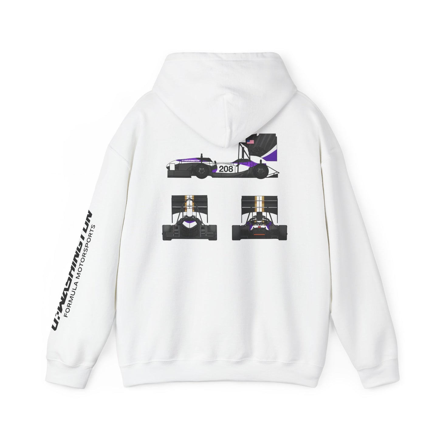 3-View Pullover Hoodie
