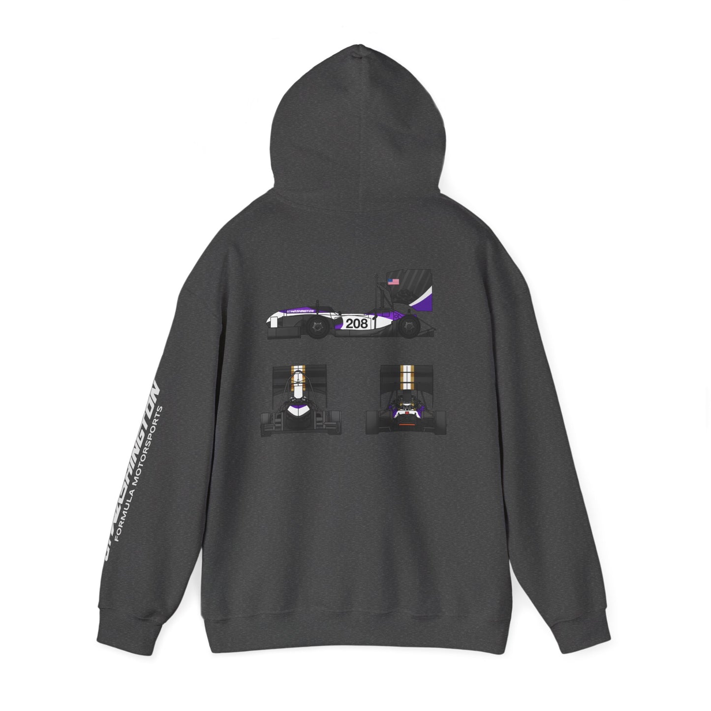 3-View Pullover Hoodie