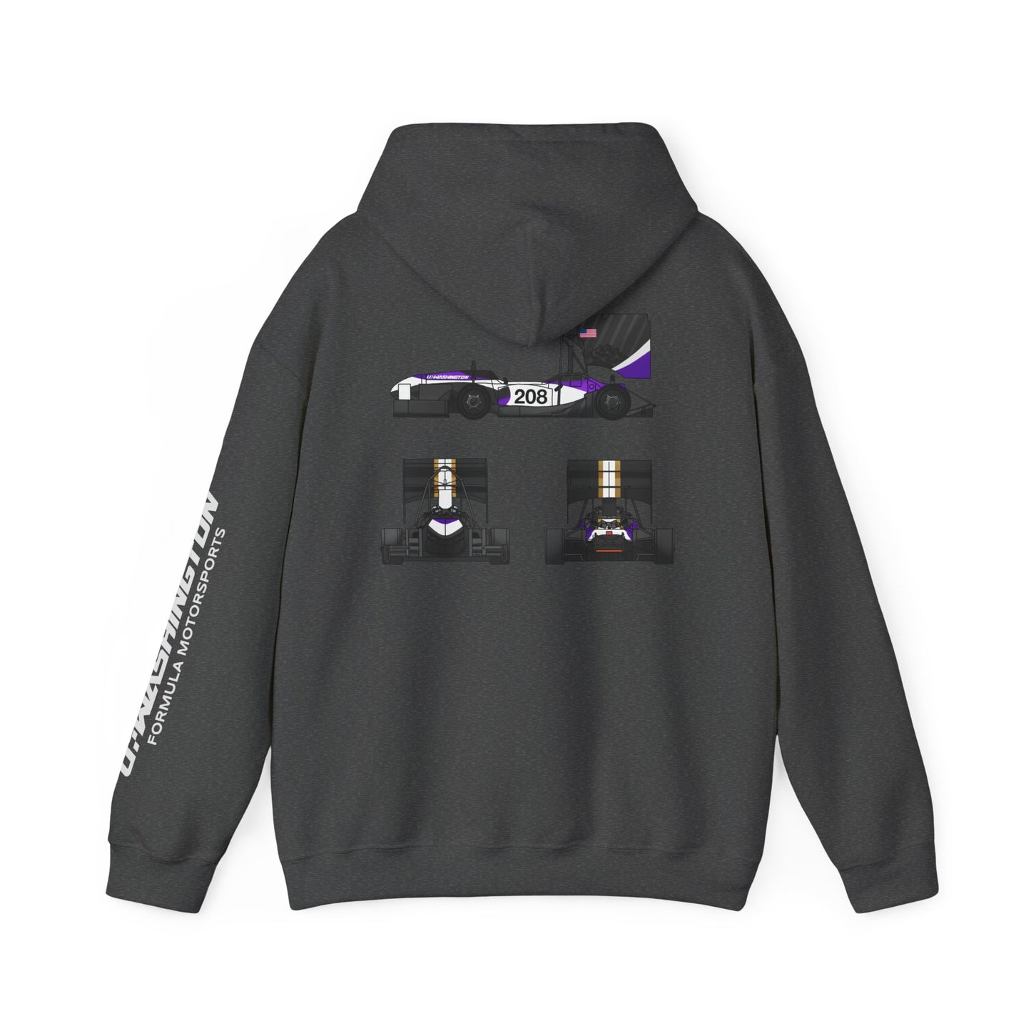 3-View Pullover Hoodie