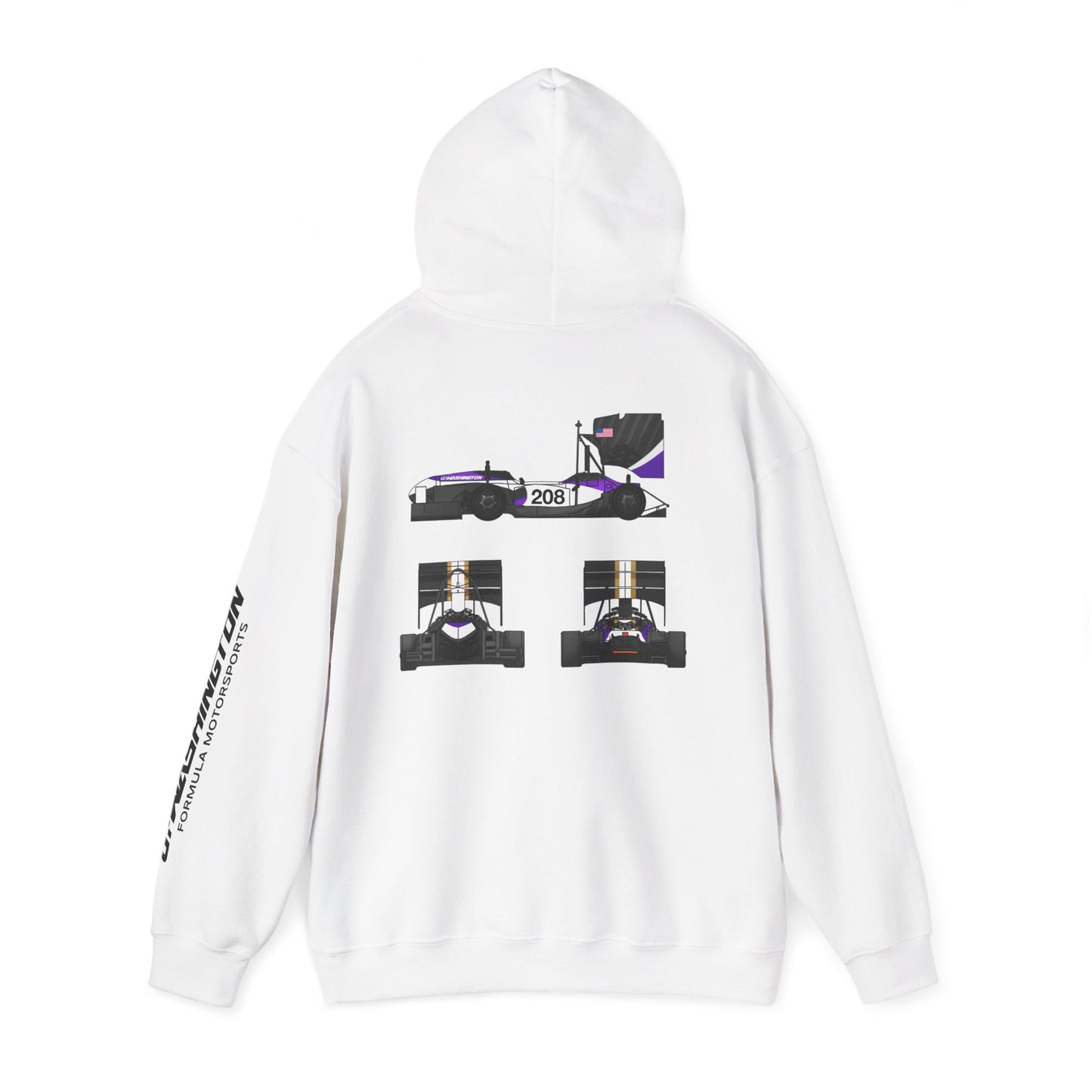 3-View Pullover Hoodie