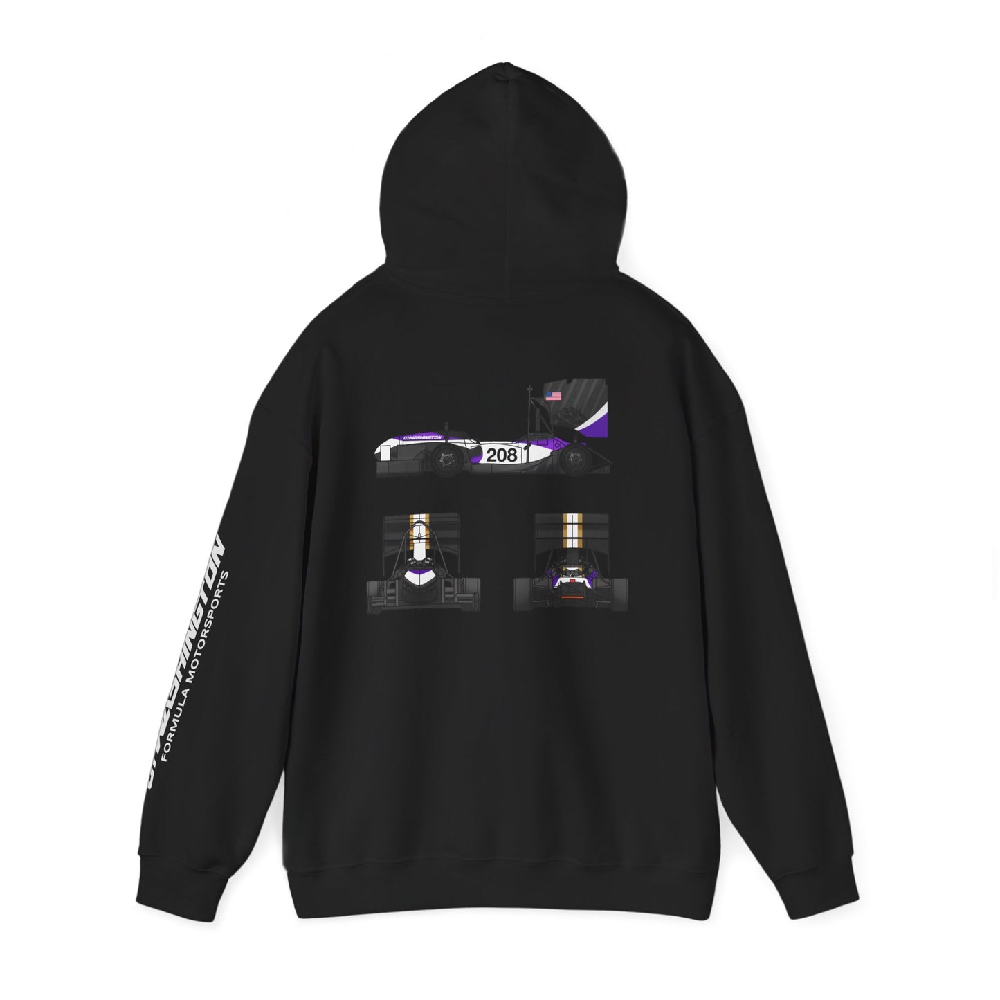 3-View Pullover Hoodie